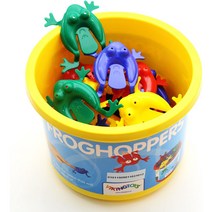 [바이킹토이즈] 점핑 개구리 16PCS 행동발달 순발력 게임 Vikingtoys Froghoppers frog game