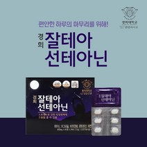 정신적 스트레스 불안 예민한 초초 감정 신경 마음 안정 긴장 에 좋은 테아닌 지친 하루 스트레스 긴장 완화 멘탈 케어 건강 보조제, 120정, 1개