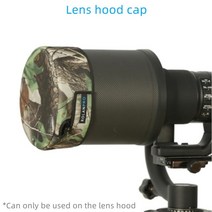 ROLANPRO-방수 렌즈 코트 니콘 Z 800mm f/6.3 VR S 위장 의류 레인 커버 건 케이스 Z800mm, lens hood cap B