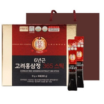 정원삼 6년근 고려홍삼정 365 스틱 30포 + 쇼핑백, 500g, 1세트