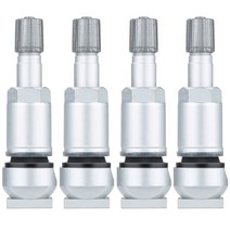 메르세데스벤츠 TPMS 타이어 압력 모니터링 센서 밸브 수리 키트 56029359AA 용 전문 4pcs 진공 타이어 밸브, [01] 4pcs