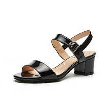 (21SS)인텐스 여성 스트랩 미들힐 샌들 5cm LCWW06I126