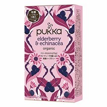 PUKKA (파카) 엘더베리 & 에키나세아 유기농 허브 티 10TB (오가닉) 1개 엘더베리 10장 PUKKA(パッカ) エルダーベリー&エキナセア 有機 ハーブティー 10TB (オーガ