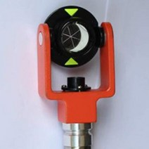 측량기 경계측량 토지 면적 토탈 스테이션용 사이드 버블 미니 프리즘 및 11.8IN 폴 5/8X11 스레드 신제품, 01 Beige