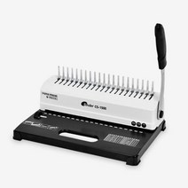 현대오피스 페이퍼프랜드 플라스틱링 제본기 CS-1500 + 링 100p + 제본표지 100p, 450매