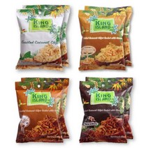 태국 킹아일랜드 구운코코넛칩 50g x 10개 4종, 커피맛 50g x 10개