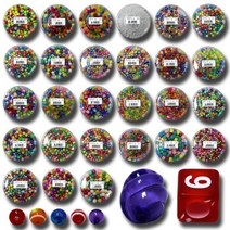 벨라몰/ 구슬비즈 통포장 목걸이 팔찌 재료, 통 레인보우 원형 10mm