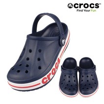 크록스 크록스 당일발송 바야밴드 클로그 205089-4CC 네이비