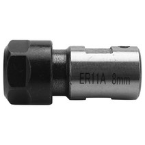 선반 밀링 보링ER11 Collet Chuck Motor Shaft Extension Rod Spindle Lathe Tools Holder Inner 8MM For C, 한개옵션0