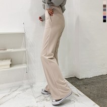 티데일리 매직 세미 롱 부츠컷 슬랙스 여성용 사방 스판 팬츠 바지 (6컬러)