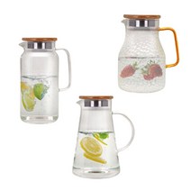 티볼 보고 내열유리 티포트/직화가능 유리주전자/물끓이기_[230309EA], NETTO 엠보1.6L, 본상품선택