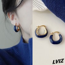 LVIZ ins 여성용 실버 스터드 다이아몬드 귀걸이 925 귀걸이 LV-2
