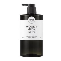 해피바스 대용량 약산성 등드름 바디워시 910g 우디머스크, 상세내용참조