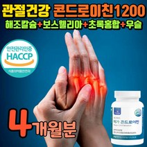 관절앤드 콘드래친 1200 식 약 청 인증 콘드로이친 연골애 콘드이친 보스웰리아 우슬 초록입홍합 관절 식품 콘두 노이친 루이친 코도 래이친 로친 무릎 상어연골 해조칼슘