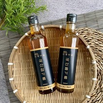 연동마을 국산 저온압착 방앗간 참기름, 들기름, 300ml