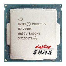CPU 인텔 코어 i57600K i5 3.8 GHz 쿼드 스레드 CPU 프로세서 6M 91W LG 호환 호환A 1151, 한개옵션0