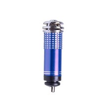 Mini Car Air Purifier 12V Auto Fresh Anion Ionic Oxygen Bar Ozone Ionizer Cleaner Vehicle Freshener, 01 Blue