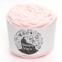 삼남뜨개실 슬리피얀 100g 5+1 두꺼운실 수면사 뜨개실 대바늘실 의류실 겨울실 극세사실, 02 라이트 핑크