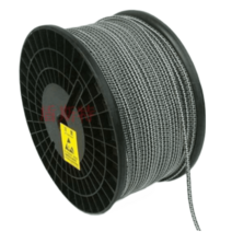 탄소 섬유 정전기 방지 20m 줄 로프 제전줄 제전로프, 8mm 직경 로프 탄소 섬유 20m