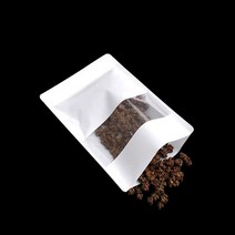 스펙플러스 화이트 농산물 견과 포장 봉투 고급형 지퍼 투명 25X35cm 비닐 진열, 1개