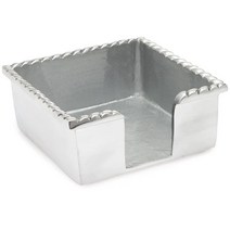 Boston International 냅킨 홀더 캐디 칵테일 사이즈 로프 엣지195829, Cocktail Size