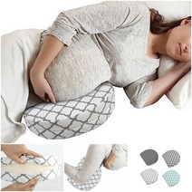 배 받침 쿠션 임신 임산부 다리 메모리 폼 편안한 잠, 그린