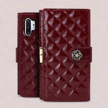 미스터마켓 갤럭시노트4엣지 카밀레 포셰트 다이어리 케이스 N915 (5670607), 퍼플, 갤럭시노트4엣지/N915