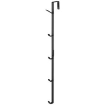 야마자키 실업 도어 행거 롱 블랙 약 W1.5×D9×H54cm 스마트 7646
