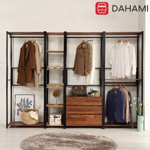코햄 멀바우 LPM 드레스룸 행거 옷장, 01. 코햄 1단 행거(800mm)