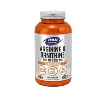 나우푸드 아르기닌 오르니틴 500MG 250MG 100식물성캡슐, 3개, 1개