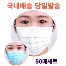 [프레시픽]마스크 일회용마스크 덴탈마스크 성인용마스크 아동용마스크 3중MB필터 비말 침방울 차단 위생지퍼팩10매입, 대형(화이트)1박스50매입포장판매(50매씩주문)