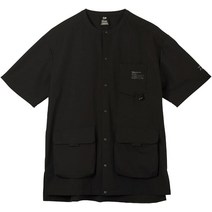 다이와 DAIWA 플라이 포켓 셔츠 DE-3622, [01] 블랙, [04] S