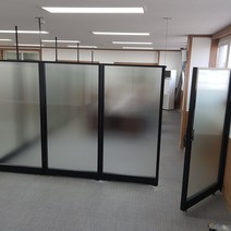 퍼니스원 45t불투명 강화유리파티션 높이2000, 불투명 w600