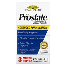 Real Health The Prostate Formula with Saw Palmetto 270 Tablets