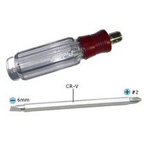 [∂LL7] Prokit 양용 드라이버 일자 십자 100mm 양날식 교환식 교체식 간편 수리 공구 스크류 철물 수공구 산업 멀티 가정용 공구류 용품 종류 수기타_h§eEA, §본상품§e, 무◇옵션