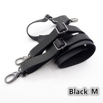 정장 멜빵 끈 혁신적인 가죽 후크 버클 남성과 여성 중괄호 총 어 버클 가죽 블랙 좁은