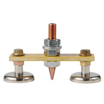 magnetic 용접접지자석 전기 용접기 어스집게 용접 클램프 용접홀더 어스선, 옵션03. 용접접시 더블자석, 1개