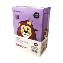 웰킵스 보건용 마스크 KF94 대형 30개입 개별포장