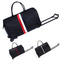 3색 라인 트롤리백 바퀴가방 캐리어 바퀴보스턴백 골프백 여행가방 골프가방, NR