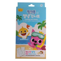 핑크퐁 열냉각시트 해열시트, 6매입, 1개