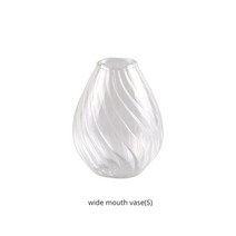 프리츠한센 이케바나 도자기 화병 항아리 유리 테이블 배치 거실 식당과 침실 장식 꽃꽂이 꽃병, [02] Wide mouth vase (S)