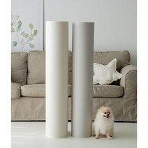 강아지 고양이 롤 매트 거실 복도형 미끄럼방지 슬개골 탈구방지 놀이 매트, 라이트그레이, 10mm