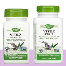 네이쳐스웨이 바이텍스 400mg 비건 100캡슐 320캡슐, 1. 400mg 100캡슐