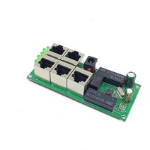 고속 스위치 미니 5 포트 이더넷 10 / 100mbps rj45 네트워크 허브 pcb 모듈 보드 시스템 통합, 01 HUB