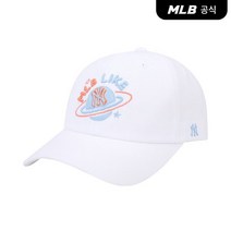 MLB [가격 인하] LIKE 플래닛 언스트럭쳐 볼캡 NY (WHITE)
