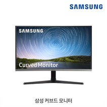 삼성전자 커브드 모니터 32인치 C32R500 베젤리스 광시야각 프리싱크 LC32R500FHKXKR
