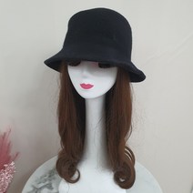 울 벙거지 버킷햇 모자