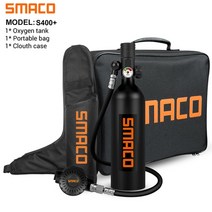 가정용 미니 양수기 수중 배수 펌프 smaco s400 plus 스쿠버 다이빙 탱크 장비 스쿠버 탱크 공기 다이빙 초보자소방관을 위한 무료 호흡, 협력사, 스마코 s400p-b1