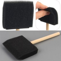 니스 붓 페인트 스펀지 브러쉬 7.5CM 스펀지붓 젯소붓 납작붓 니스붓