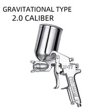 다용도W-77 Pneumatic Sprayer 2.0/2.5/3.0mm Nozzle Auto/F다목적nit다목적e Tool Airbrush Paint Gun For, 06 W 77 upper pot 2 0